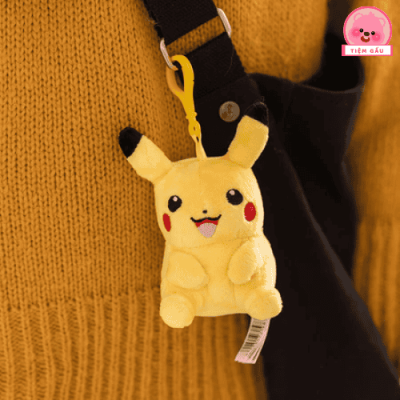 Móc Khóa Gấu Bông Pikachu