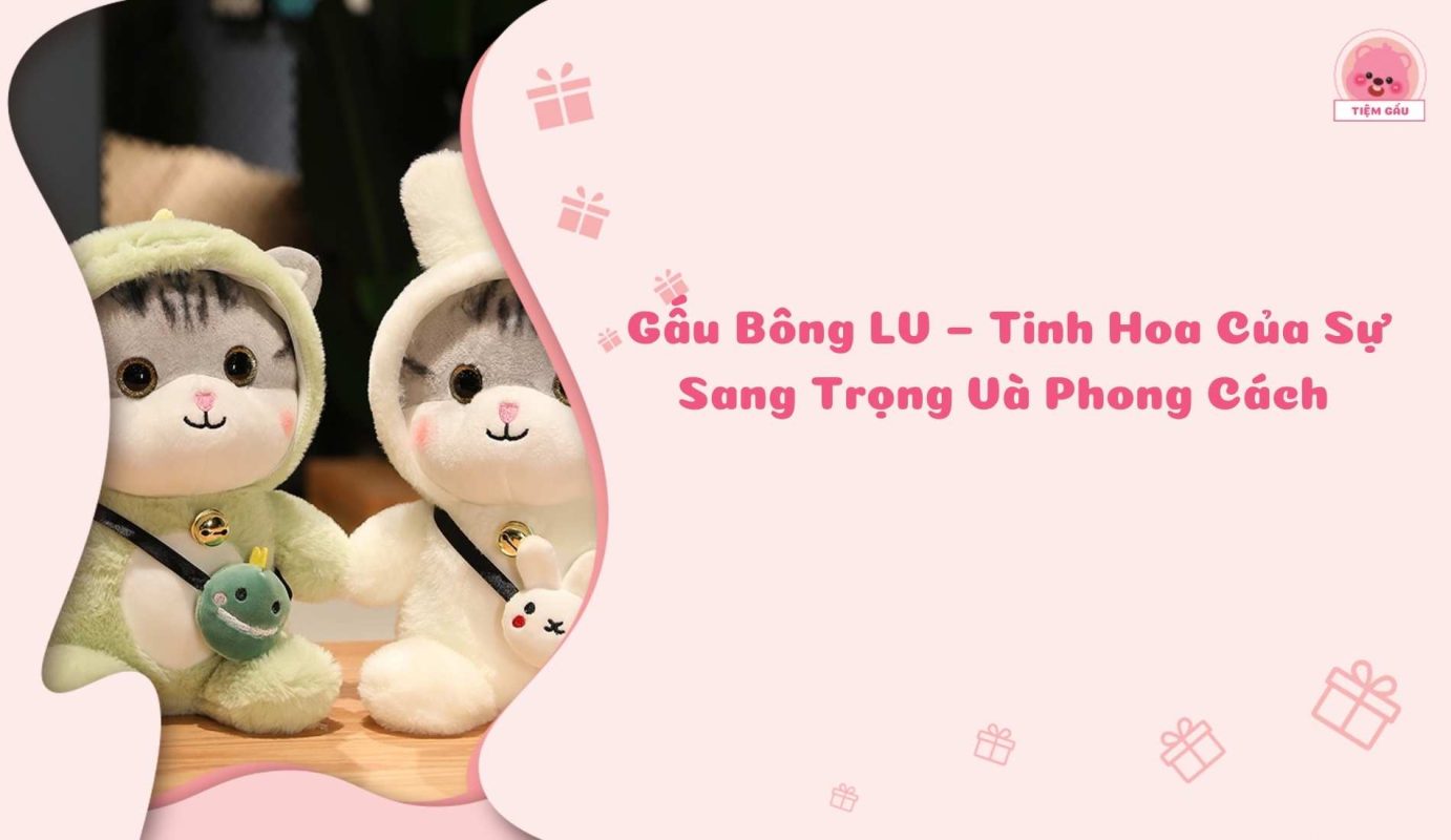 gấu bông mèo cute