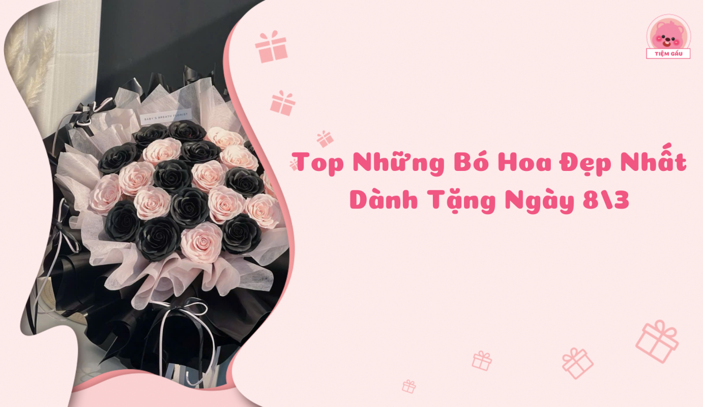 những bó hoa đẹp ngày 8/3