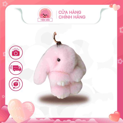 Móc Khóa Thỏ Bông